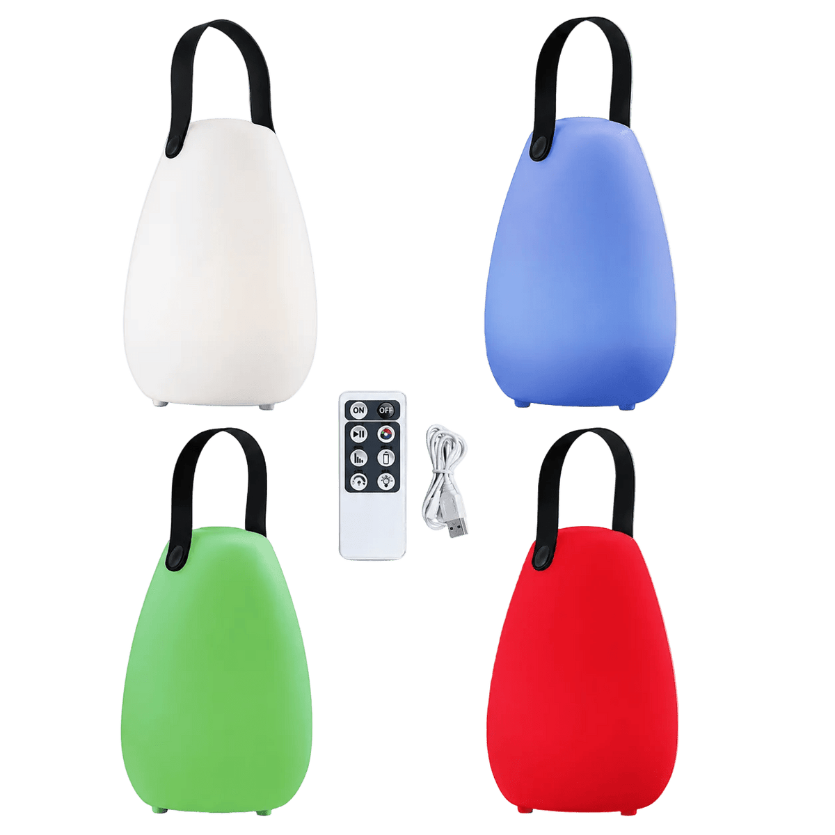 Outdoor Rechargeable RGB LED Lantern