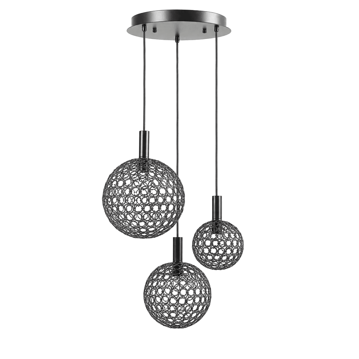 Round Metal Ring LED Pendant Light