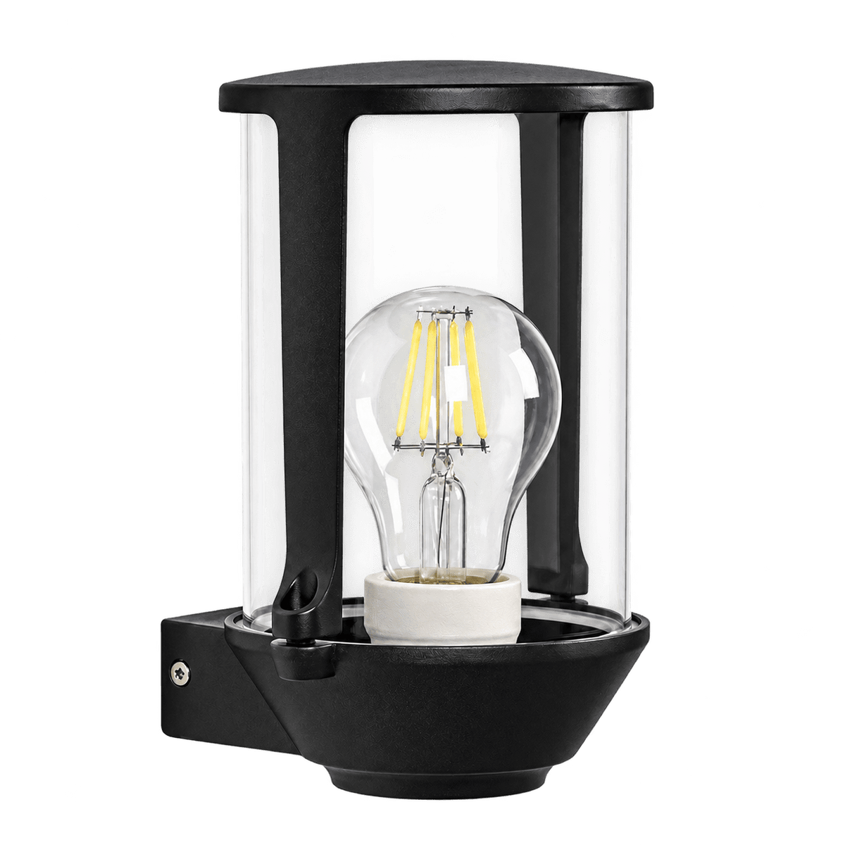 Acme Sand Black Outdoor Wall Light