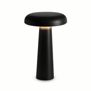 Boletus Black LED Table Lamp - Dimmable & Rechargeable - product image 1