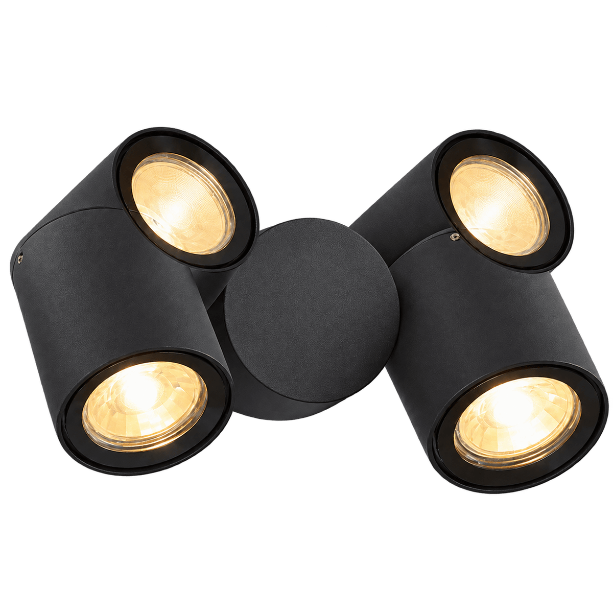 Double Adjustable Outdoor Spot Light