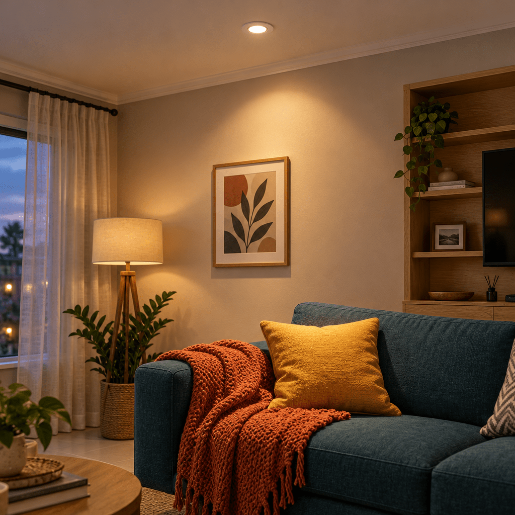 Warm White LED Downlight 3000K 400 Lumens