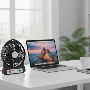 Rechargeable Portable Mini Fan - Black - product image 2