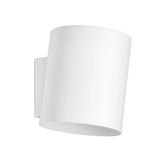 White Shuttle GU10 Indoor Wall Light