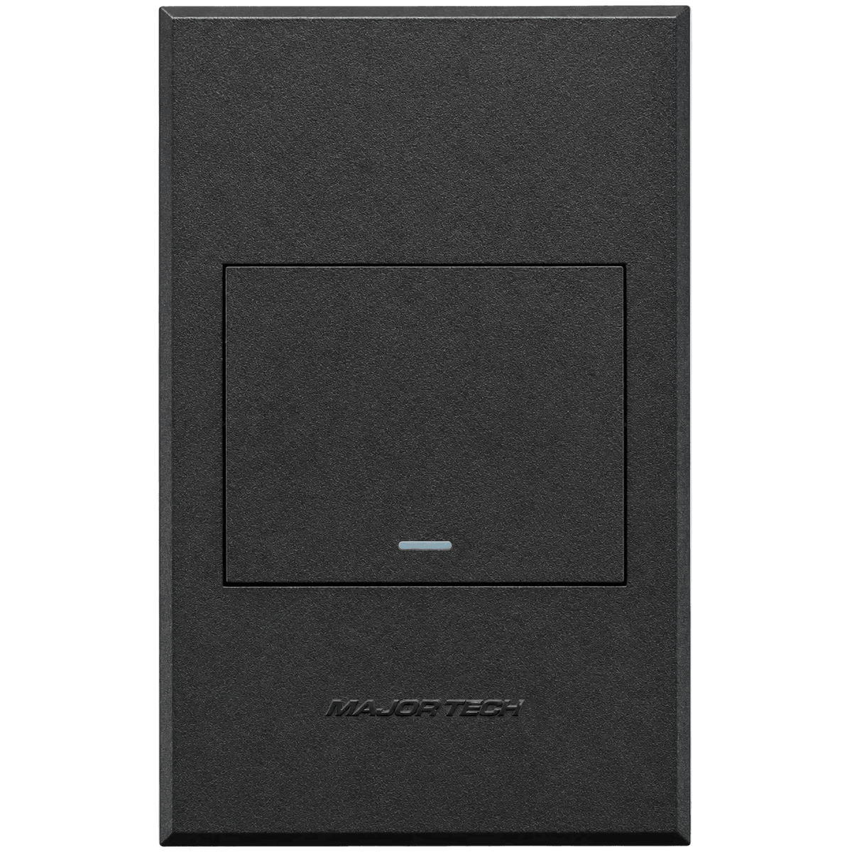 Veti 3 - One Lever, One Way Light Switch - Graphite / Graphite