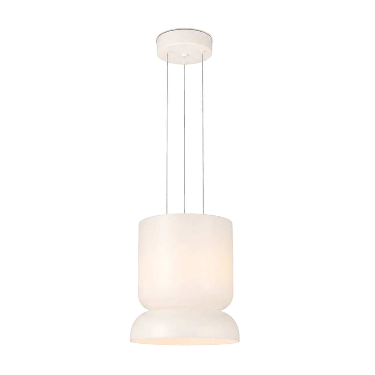 Strata 3 Opal Glass Pendant Light