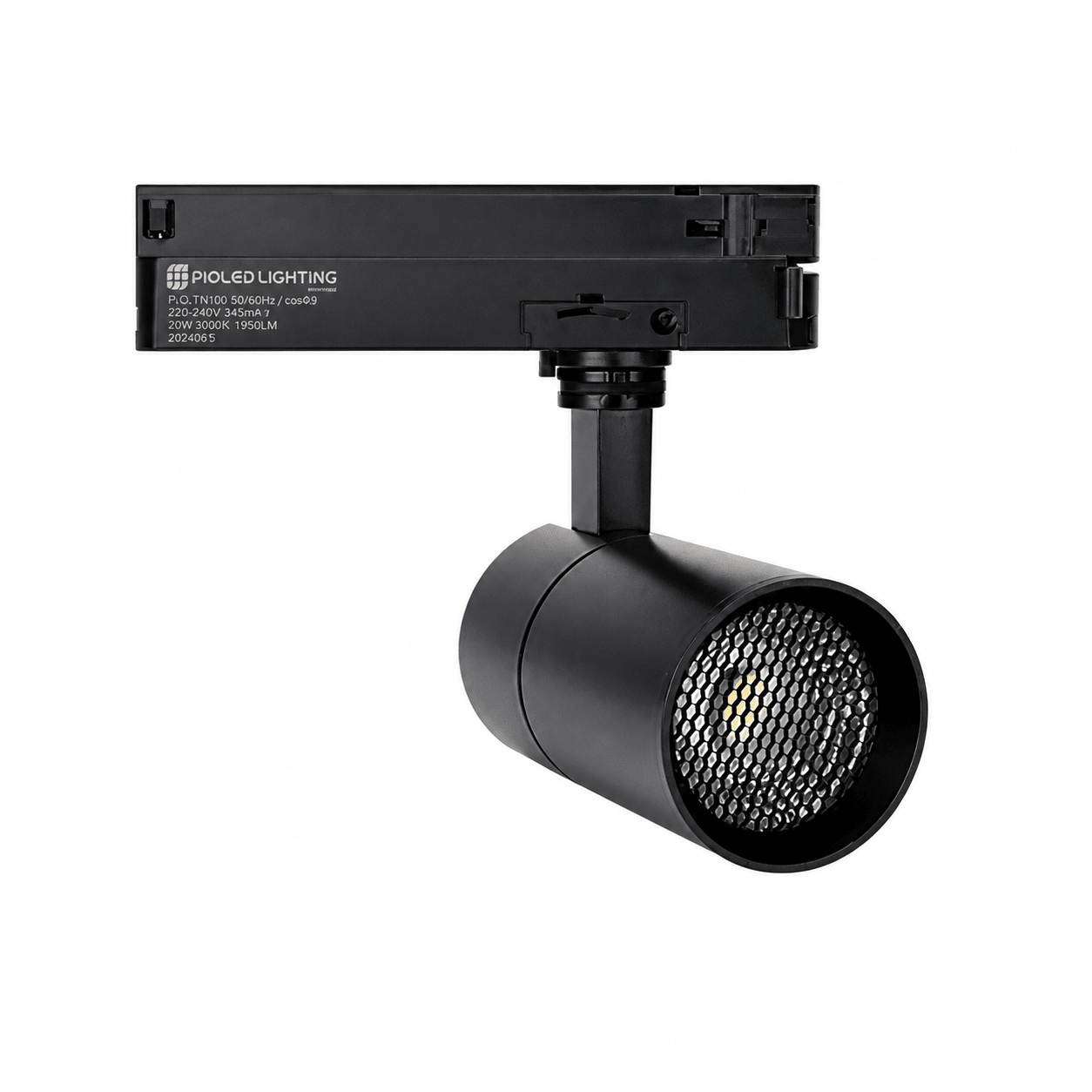15W Bazuka High Power 3 Wire Track with Removable Honeycomb Spotlight