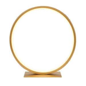 Ring LED Table Lamp - Gold