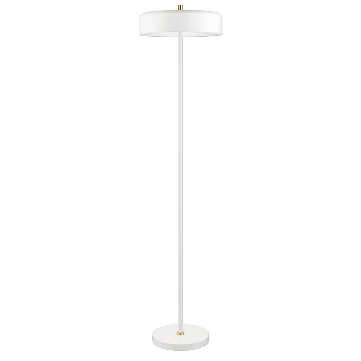 Diaz White Floor Lamp
