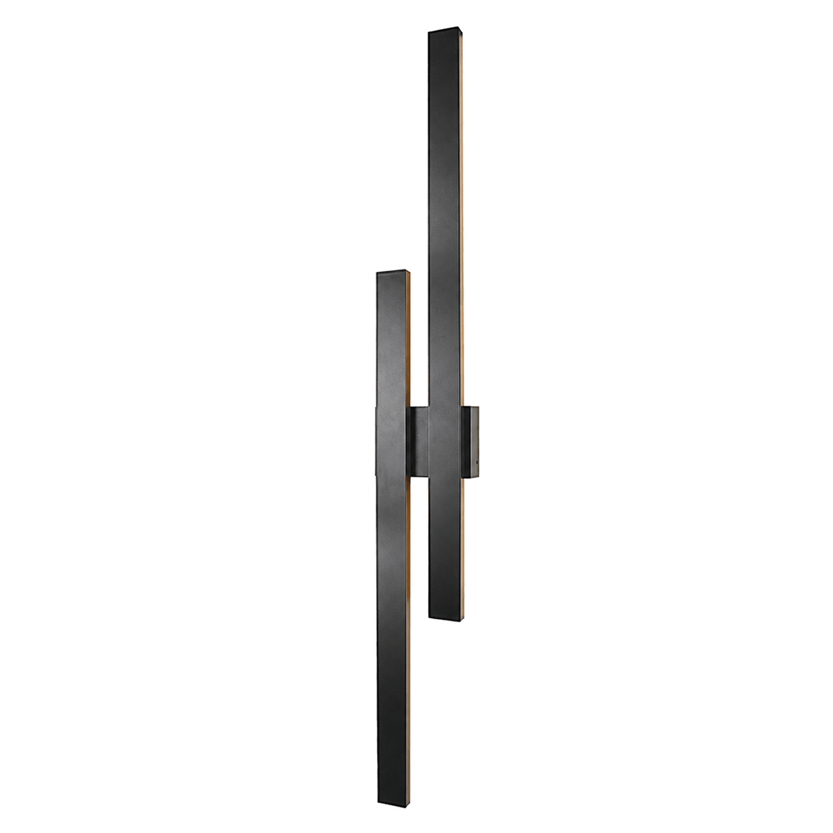 Black Dual Outdoor Wall Light, 48W, IP65