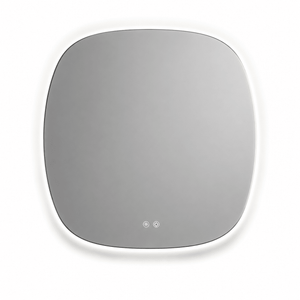 36W Square LED Mirror - Anti Fog