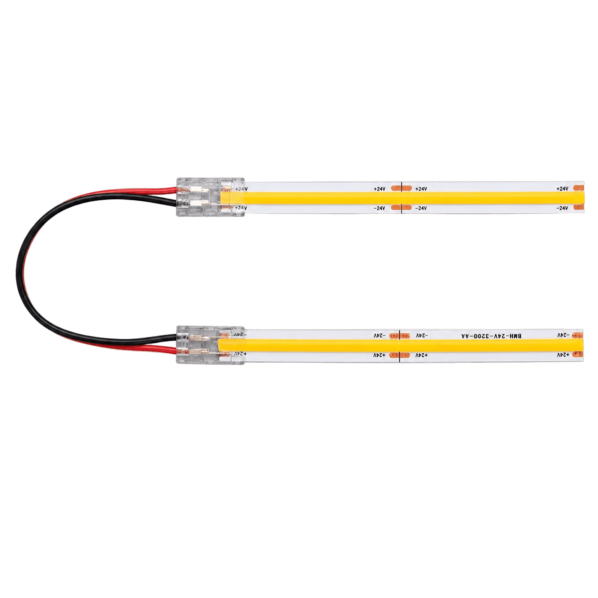 Fast 2-Way Connector with 10cm Cable for 8mm LED Strip