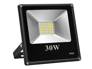 30W IP65 LED floodlight with transparent background