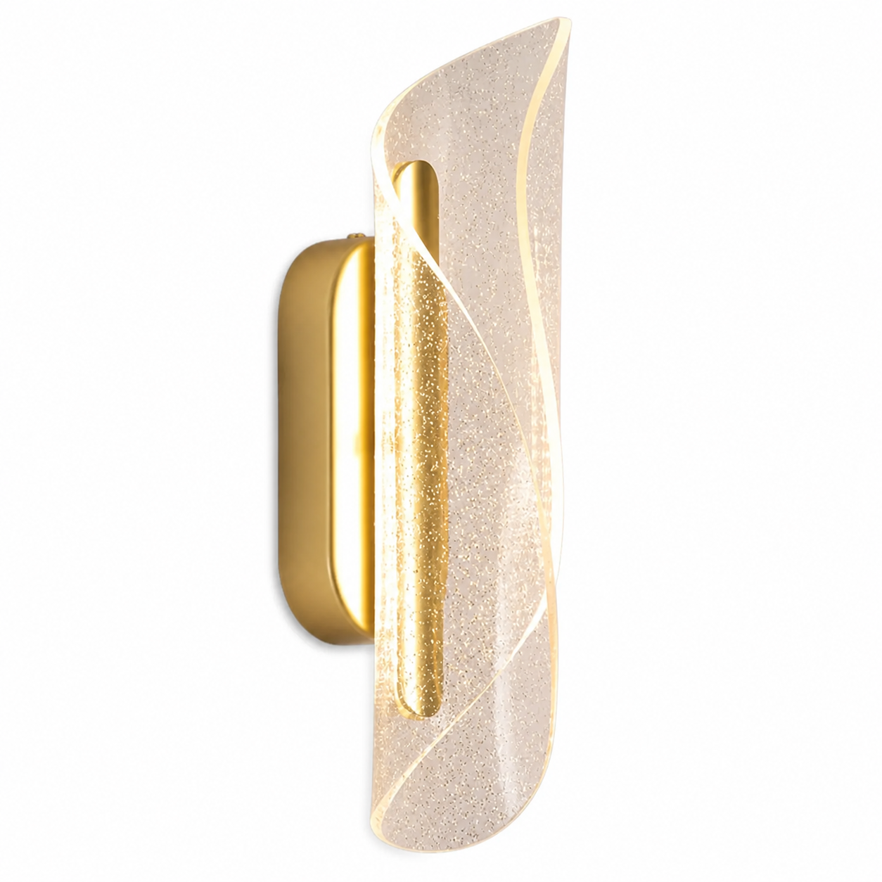 Gold Butterfly LED Wall Light