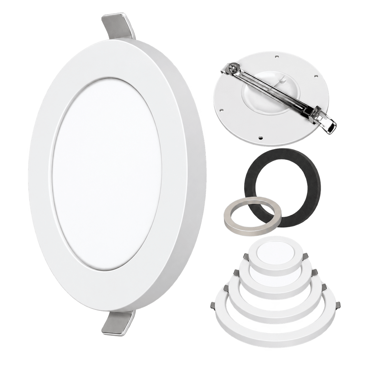 Iris 6W CCT & Dimmable LED Ceiling Panel Light