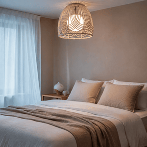 Rattan Ceiling Light