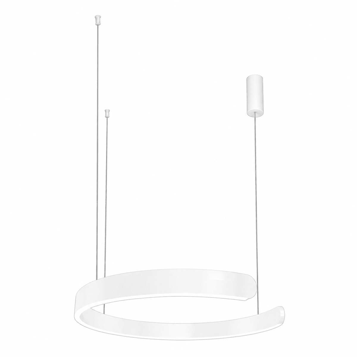 Alina White LED Pendant