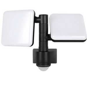 20W Adjustable-Head LED Floodlight with Motion Sensor