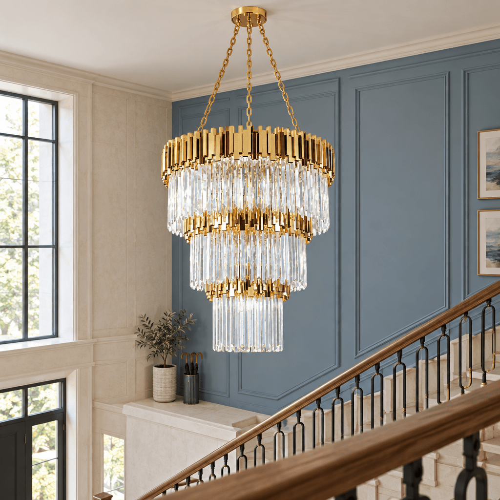 Supreme Large Gold Chandelier