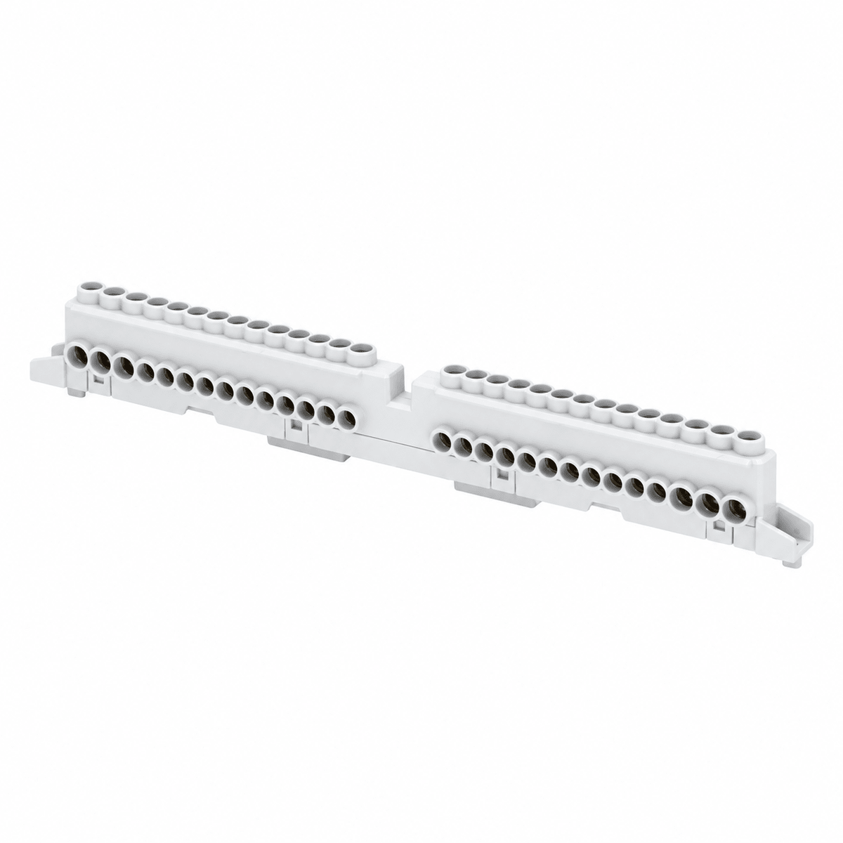 Bipolar Terminal Block DIN Rail IP20