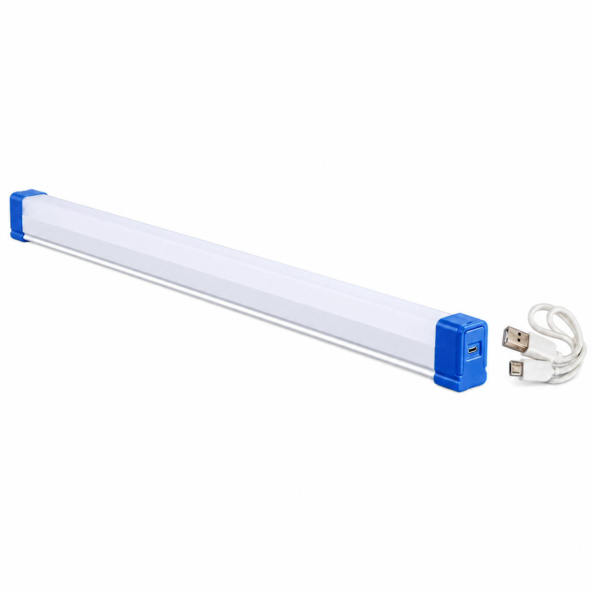 6W Portable Emergency LED Lamp with USB Charging - 170mm