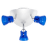 Satin Plate 3-Light MR16 Spotlight