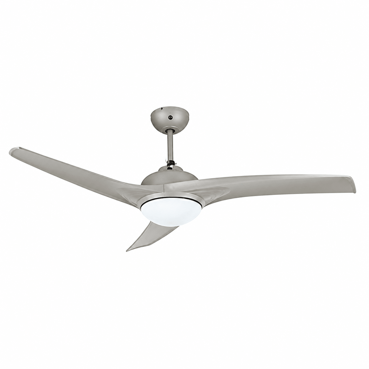 Mach One Satin Chrome Ceiling Fan