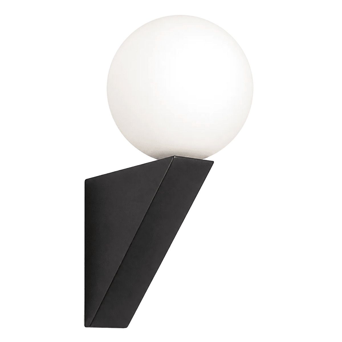 Floyen Black Wall Light