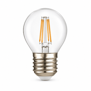 4W E27 LED Filament Golf Ball Bulb - Warm White 2700K - product image 1