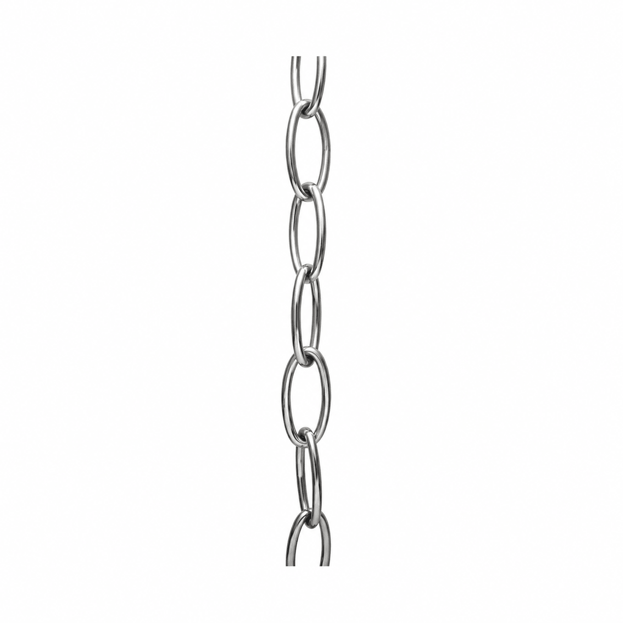Polished Chrome 5mm Lighting Chain - Per Meter - additional product image