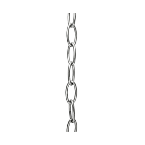 Polished Chrome 5mm Lighting Chain - Per Meter