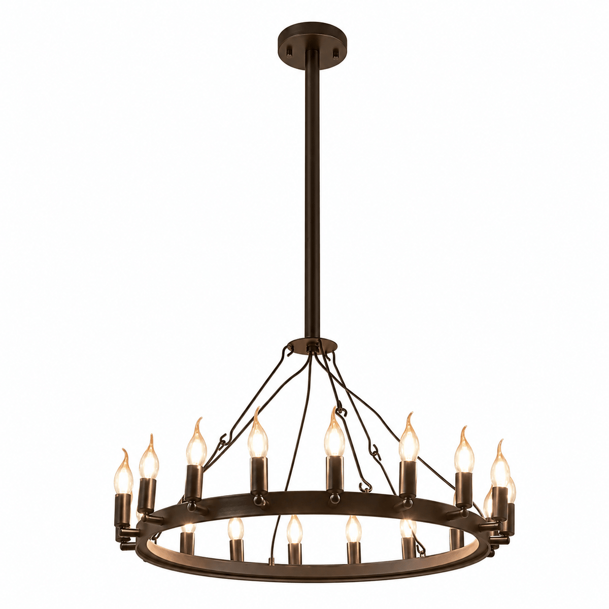 Ranch 18 Light Chandelier - additional product image