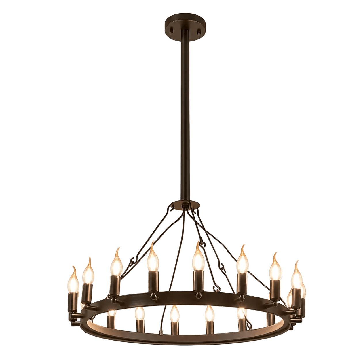 Ranch 18 Light Chandelier