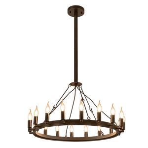 Ranch 18 Light Chandelier