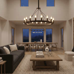 Ranch 18 Light Chandelier - additional product image