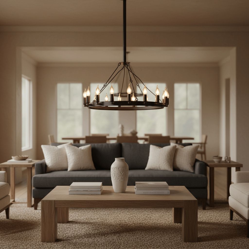 Ranch 18 Light Chandelier - additional product image