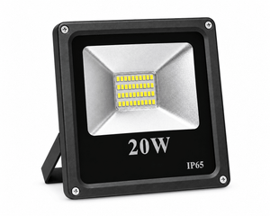 20W IP65 LED floodlight on a white background