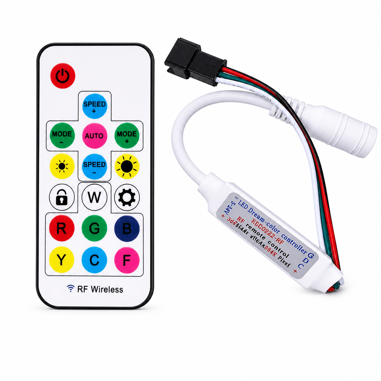 WS2811 Smart RGB Addressable LED Strip Controller - Non-Waterproof - product image 1