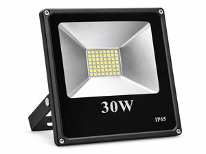 30W IP65 LED floodlight on a white background