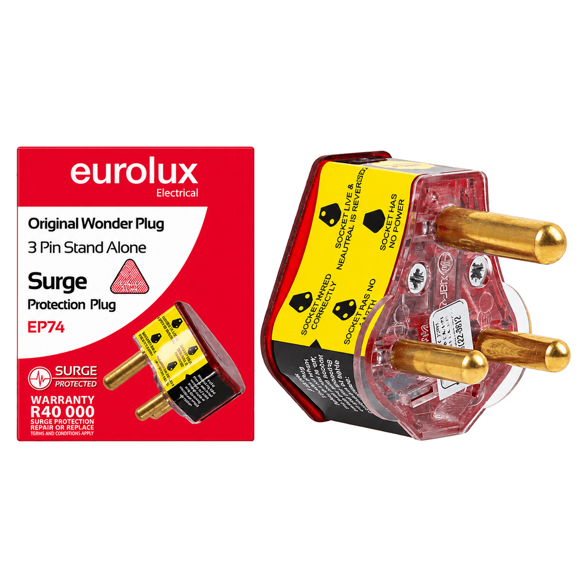 3 Pin Wonder Plug - Surge Protection