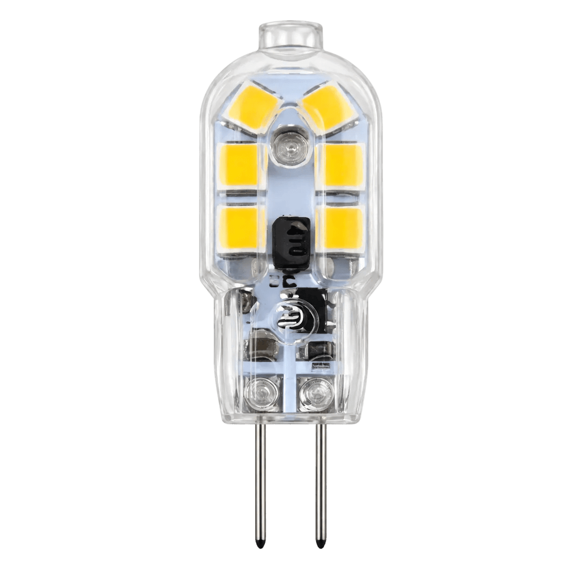 2W Dimmable LED Bulb – G4, 3000K Warm White