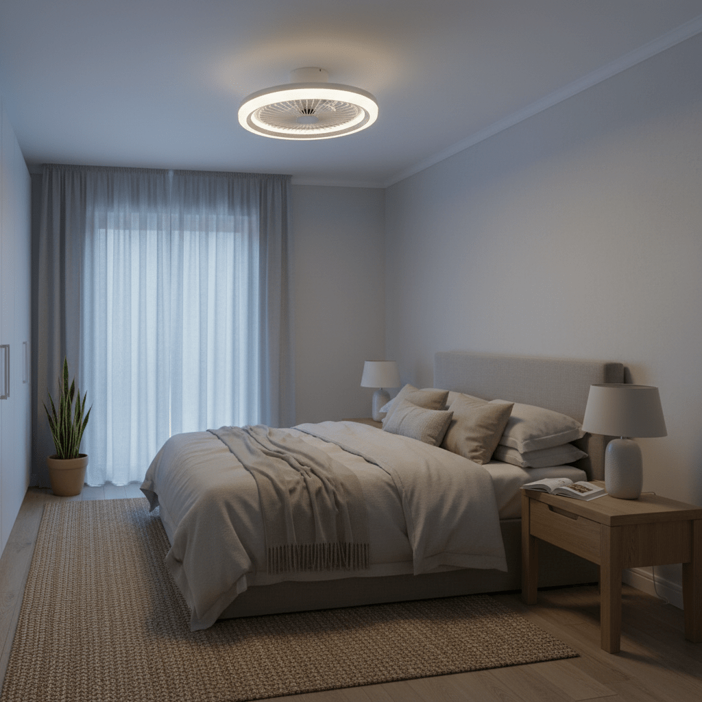 Casey Flush Mount LED Ceiling Fan - additional product image