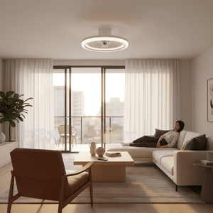 Casey Flush Mount LED Ceiling Fan - additional product image
