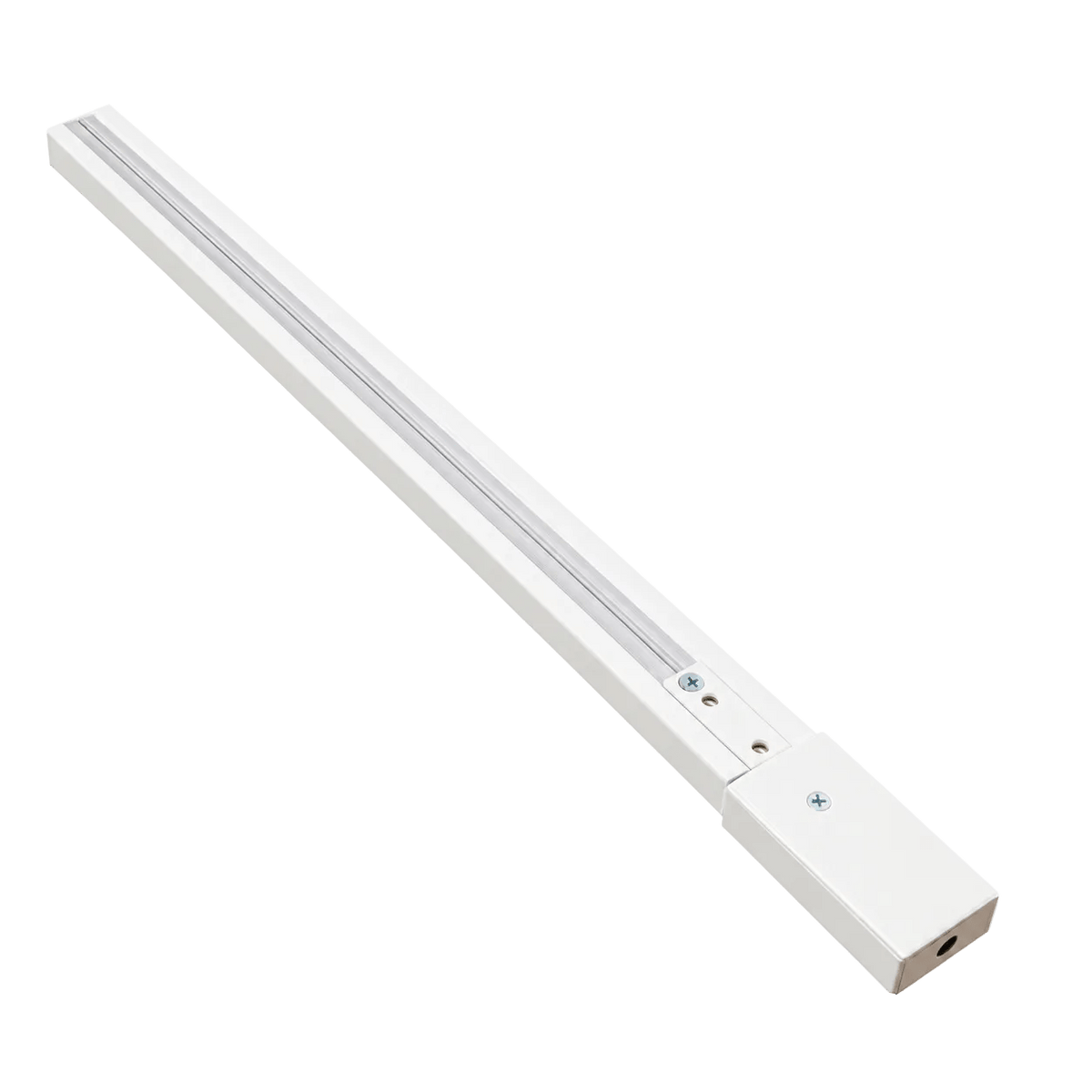 White 3 Wire Track - 1000mm