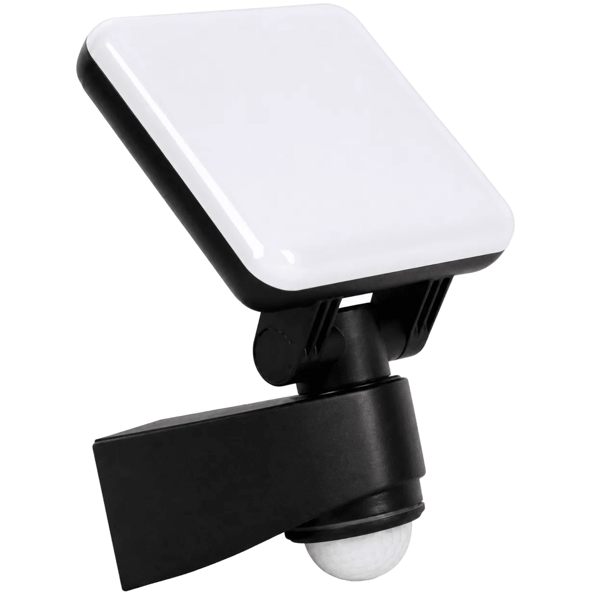 10W Adjustable-Head LED Floodlight with Motion Sensor