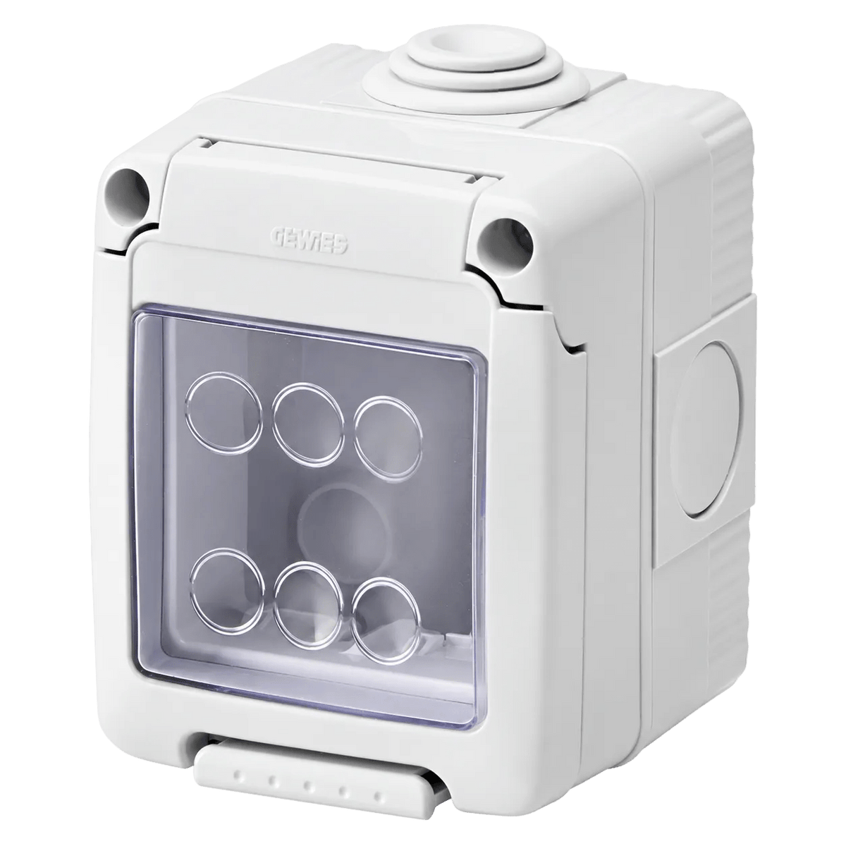 Grey Watertight Enclosure IP55 2-Gang Gewiss