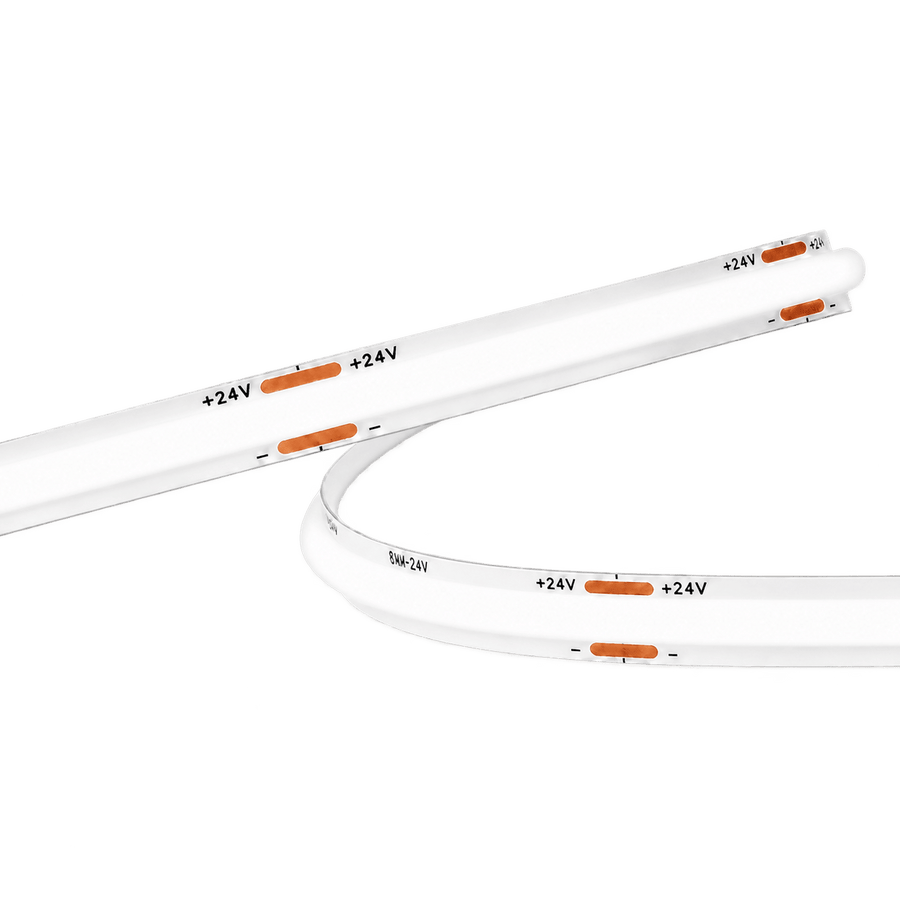 10W 24V FCOB Dotless LED Strip Light – 3-Year Warranty, Per Meter, 4000K Cool White