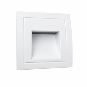Blair White Recessed Step Light LED 230v 1W IP54 - product image 1