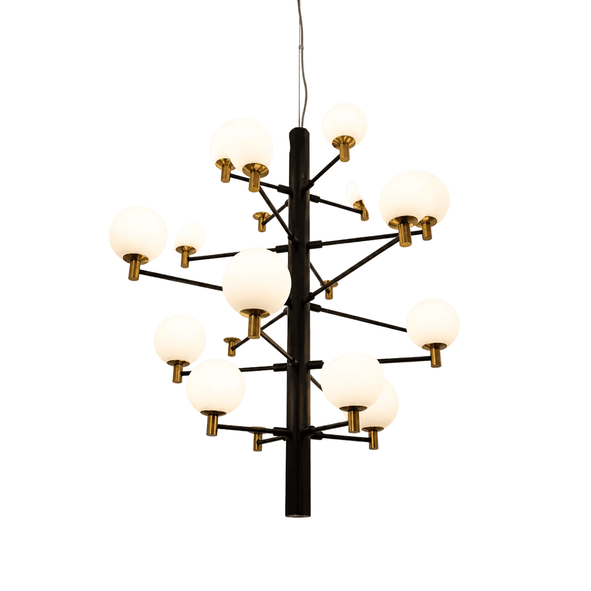 TwentyOrb Black Pendant Light