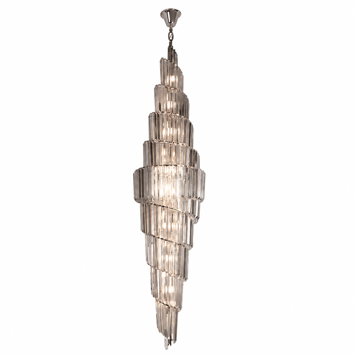 Triangular Crystal Chandelier - additional product image